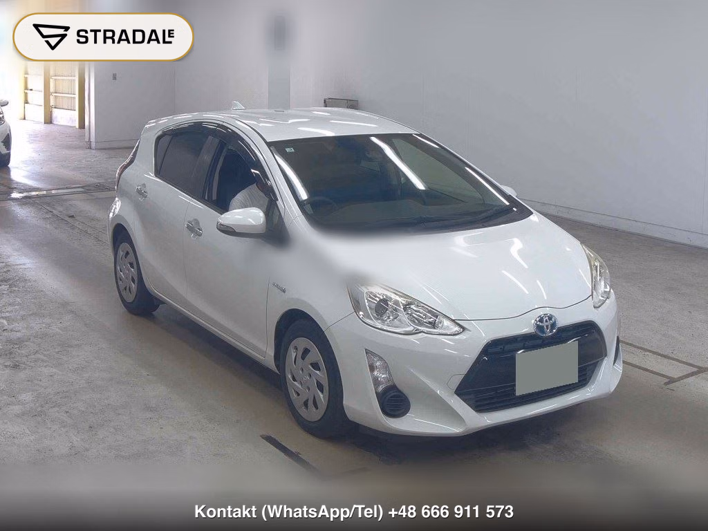 TOYOTA AQUA S STYLE BLACK 2017, aukcja z Japonii, zdjęcie 1