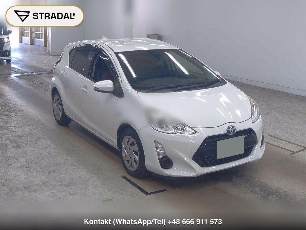 TOYOTA AQUA G BLACK SOFT LEATHER SELECTION 2015, aukcja z Japonii, zdjęcie 1