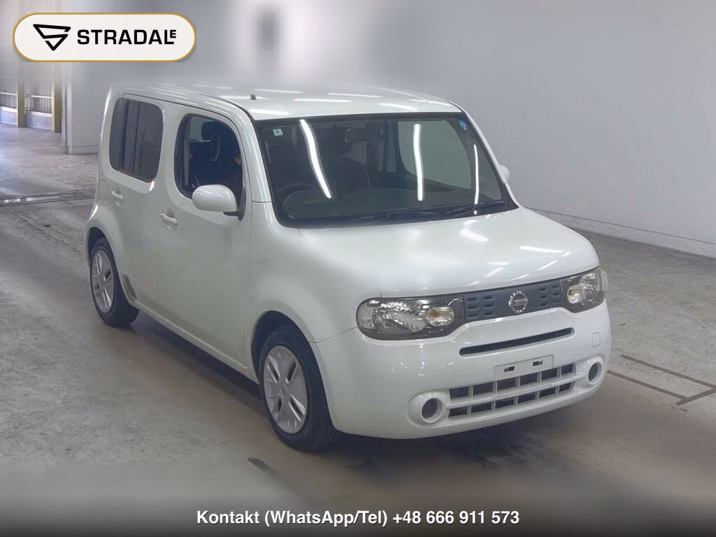 NISSAN CUBE 15X INDIGO + PLASMA 2012, aukcja z Japonii, zdjęcie 1