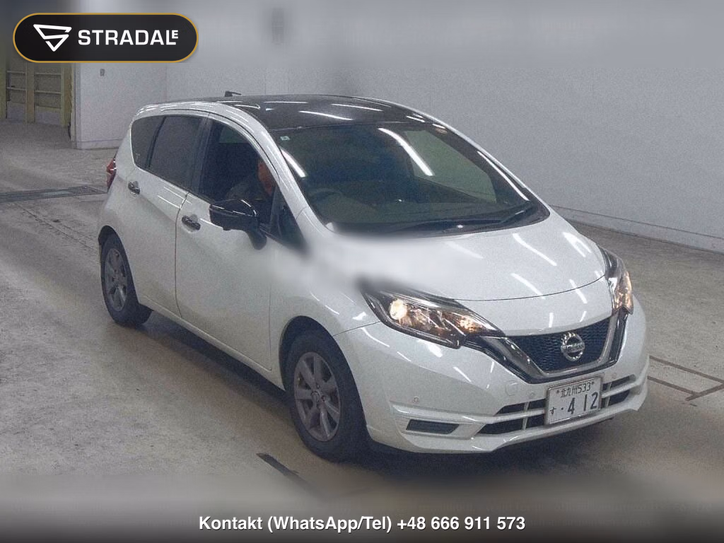 NISSAN NOTE X BLACK ARROW 2020, aukcja z Japonii, zdjęcie 1