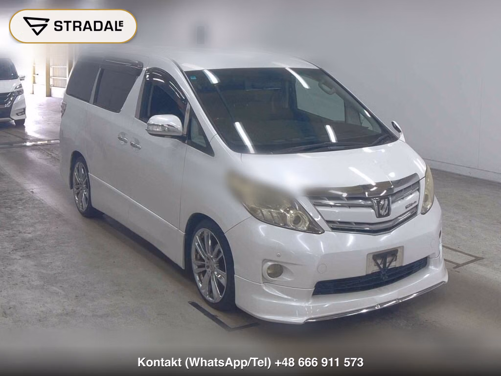 TOYOTA ALPHARD 240S 2008, aukcja z Japonii, zdjęcie 1