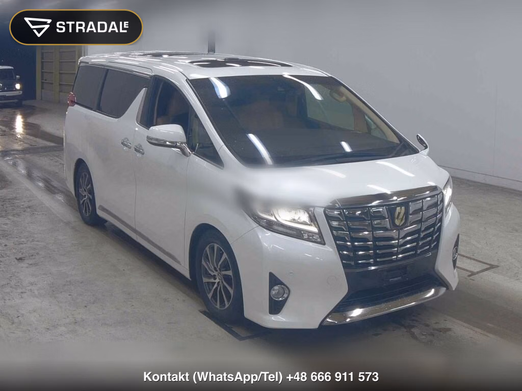 TOYOTA ALPHARD 2.5G 2015, aukcja z Japonii, zdjęcie 1
