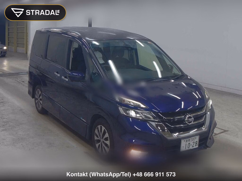 NISSAN SERENA 5D HIGHWAY STAR G 2016, aukcja z Japonii, zdjęcie 1