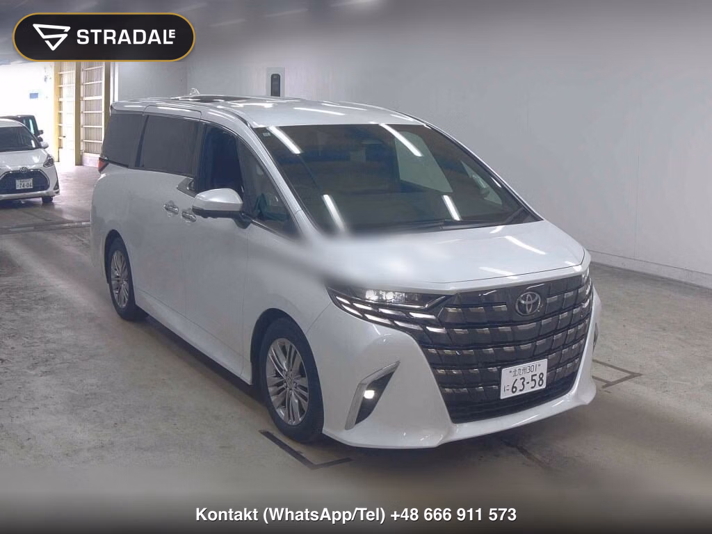 TOYOTA ALPHARD Z 2024, aukcja z Japonii, zdjęcie 1
