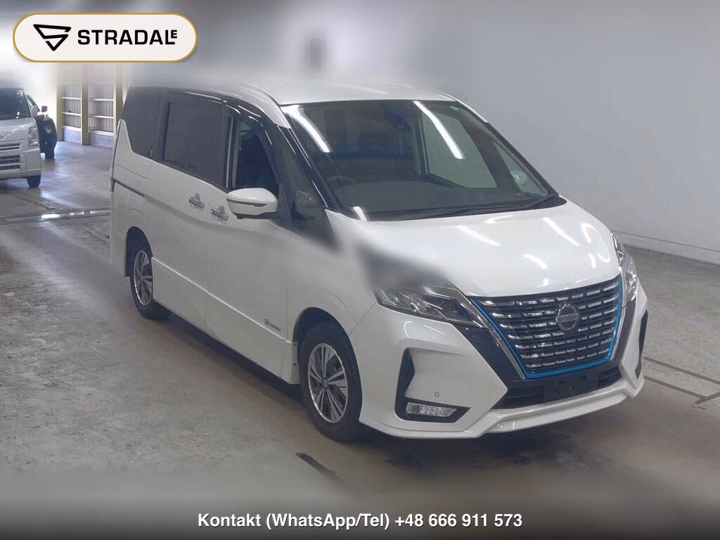 NISSAN SERENA 5D E-POWER HIGHWAY STAR V 2020, aukcja z Japonii, zdjęcie 1