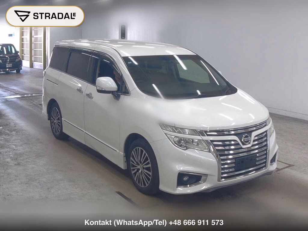 NISSAN ELGRAND 5D 250 HIGHWAY STAR S 2018, aukcja z Japonii, zdjęcie 1