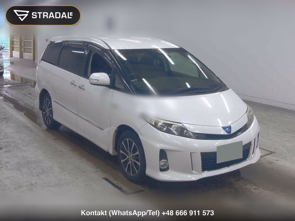 TOYOTA ESTIMA HYBRID 4WD AERAS 2012, aukcja z Japonii, zdjęcie 1