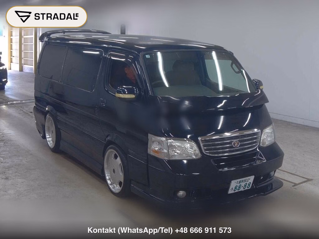 TOYOTA HIACE WAGON 4D SUPER CUSTOM 2001, aukcja z Japonii, zdjęcie 1