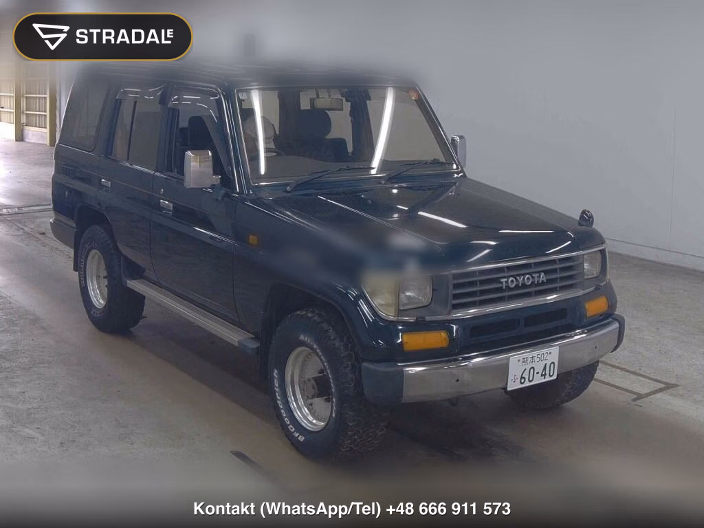 TOYOTA LAND CRUISER PRADO 5D 4WD SX 1995, aukcja z Japonii, zdjęcie 1