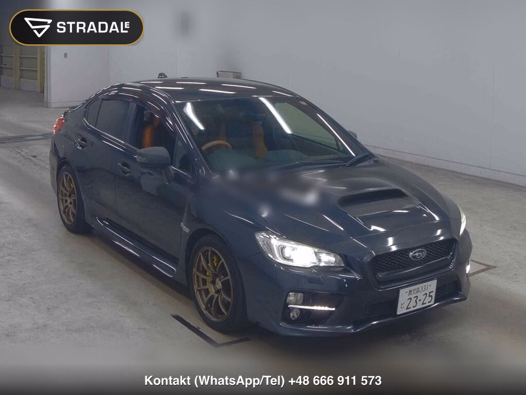 SUBARU WRX S4 4WD SPORVITA 2016, aukcja z Japonii, zdjęcie 1