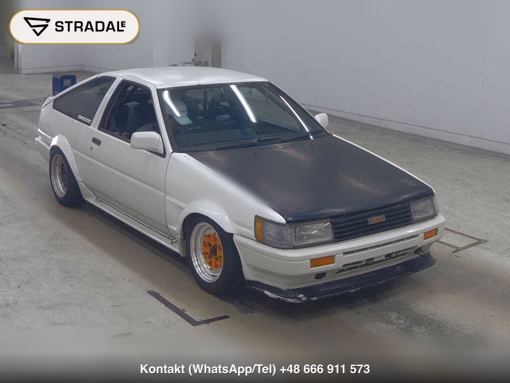 TOYOTA COROLLA LEVIN 3D 1985, aukcja z Japonii, zdjęcie 1