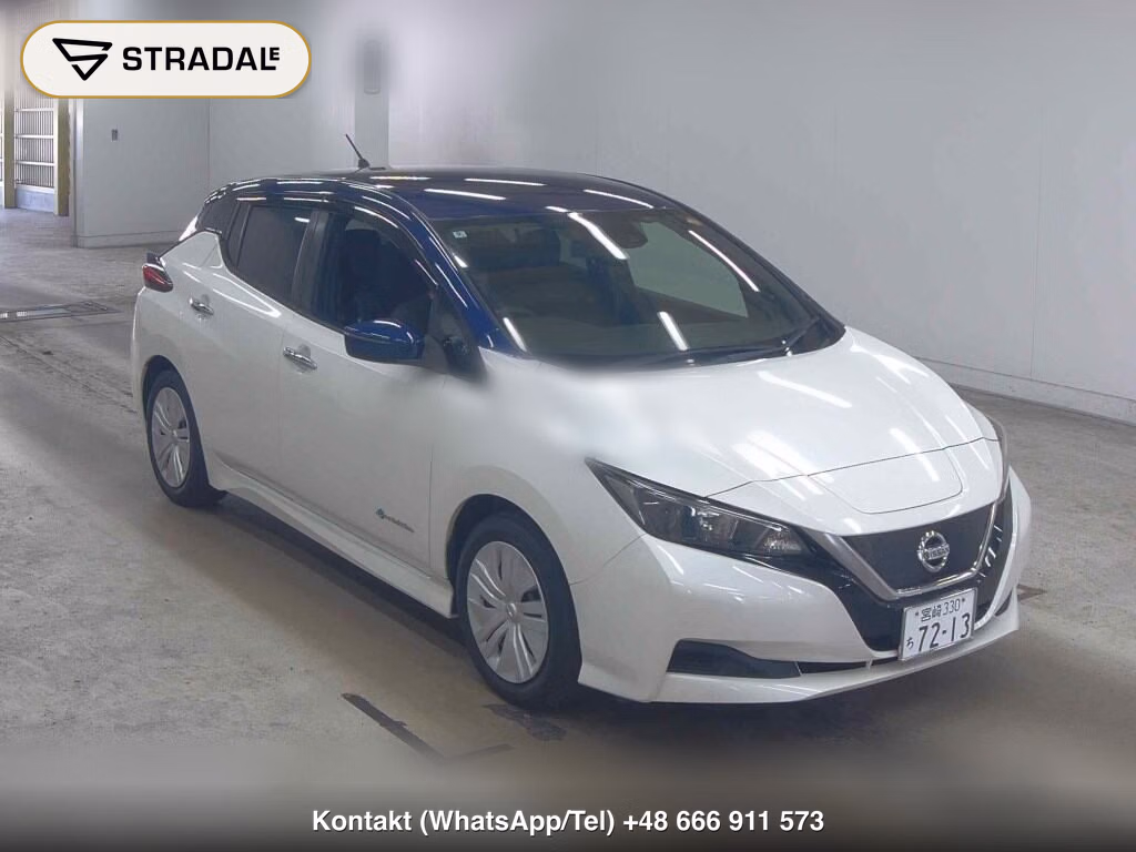 NISSAN LEAF S 2018, aukcja z Japonii, zdjęcie 1