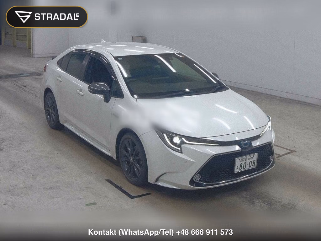 TOYOTA COROLLA 4D HYBRID WXB 2019, aukcja z Japonii, zdjęcie 1
