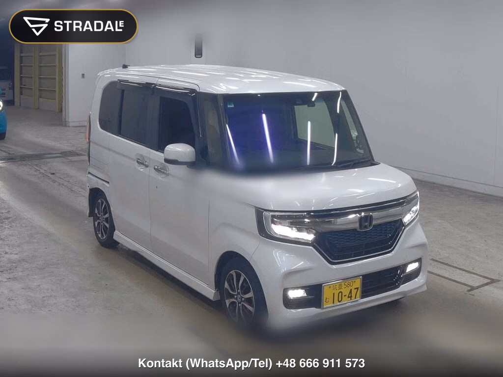 HONDA N-BOX CUSTOM G・L HONDA SENSING 2020, aukcja z Japonii, zdjęcie 1