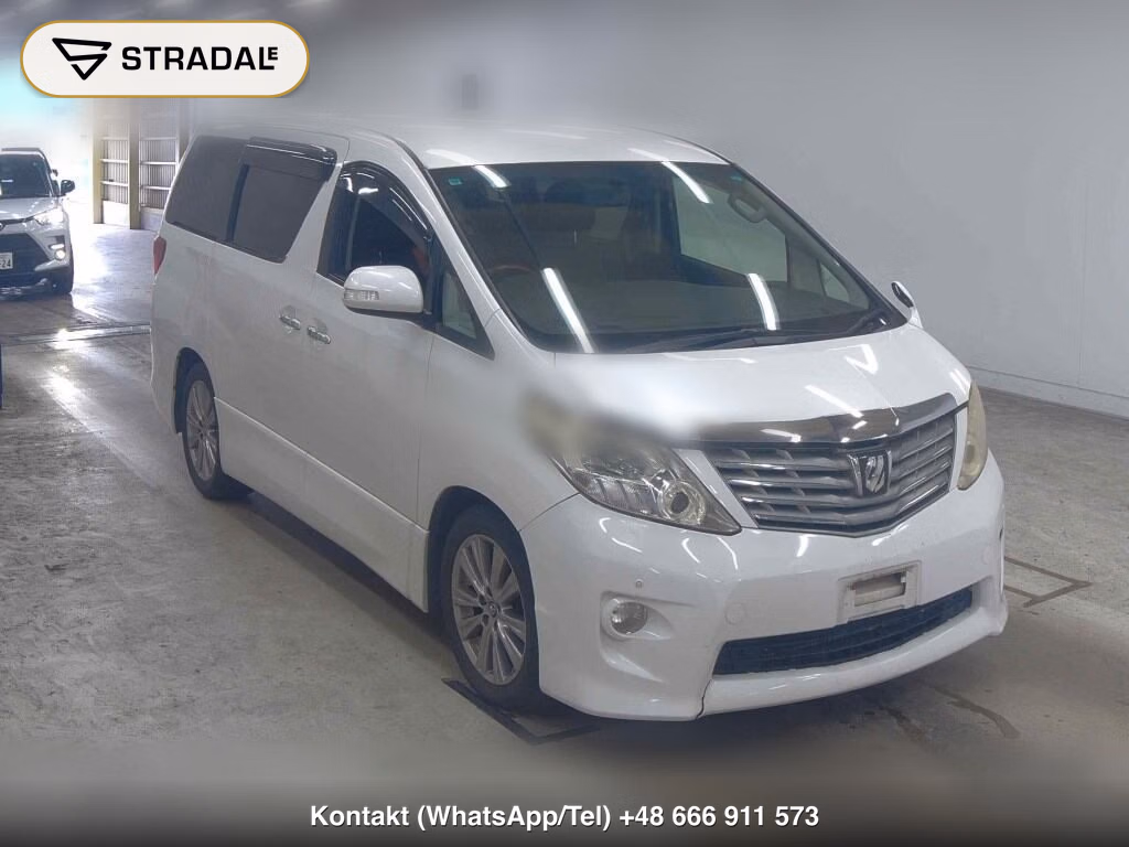TOYOTA ALPHARD 240S 2010, aukcja z Japonii, zdjęcie 1