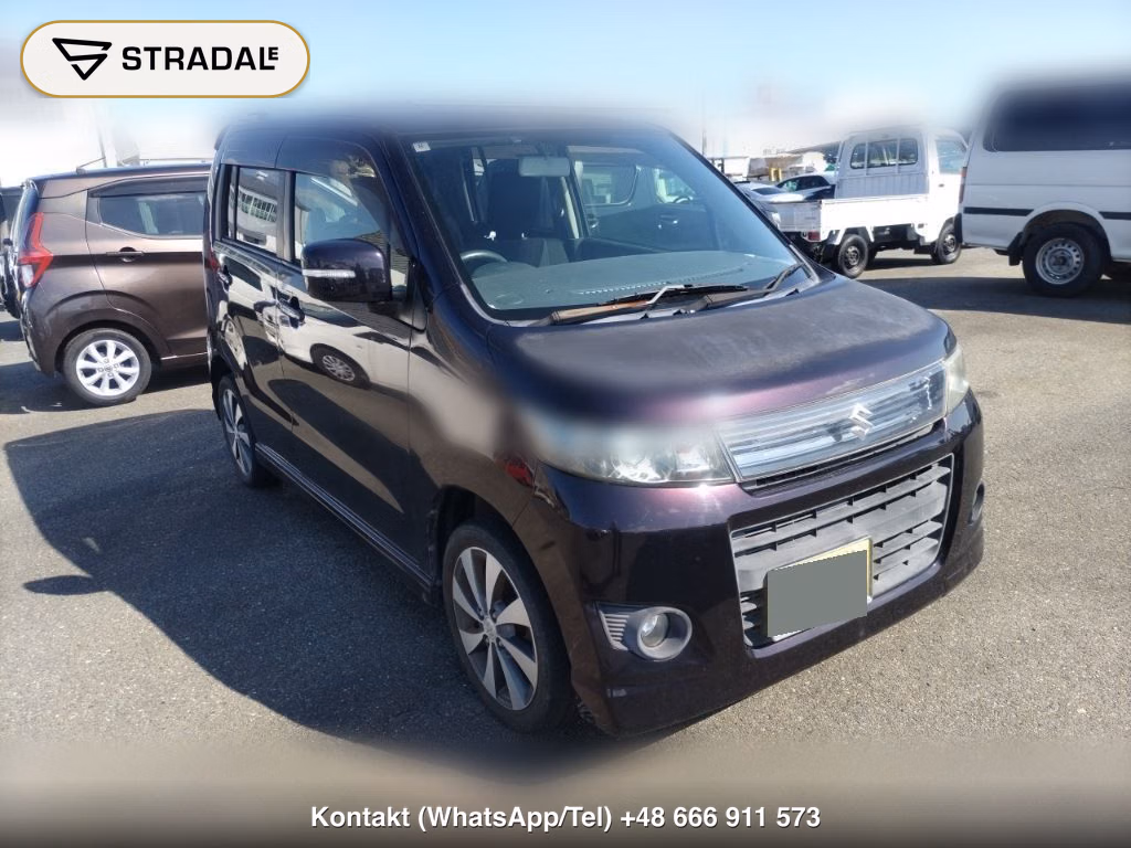 SUZUKI WAGON R STINGRAY LIMITED Ⅱ 2012, aukcja z Japonii, zdjęcie 1