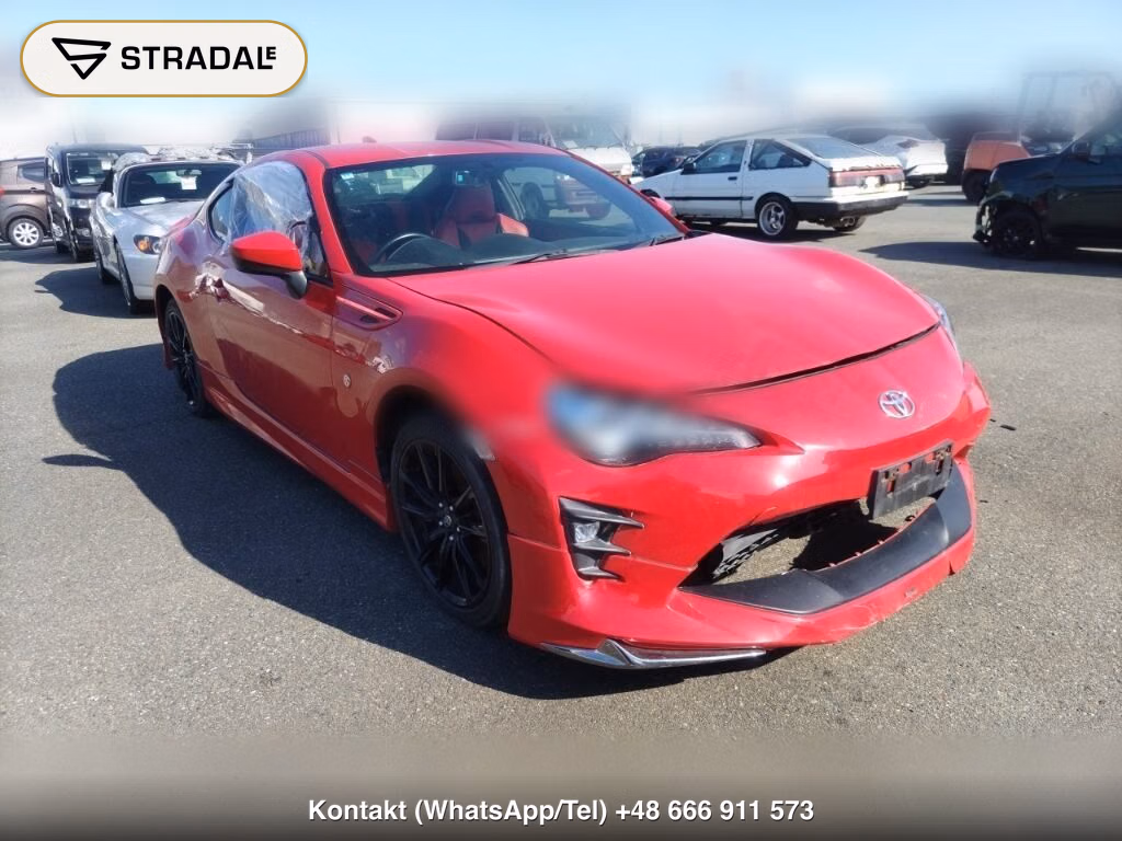 TOYOTA 86 GT 2016, aukcja z Japonii, zdjęcie 1
