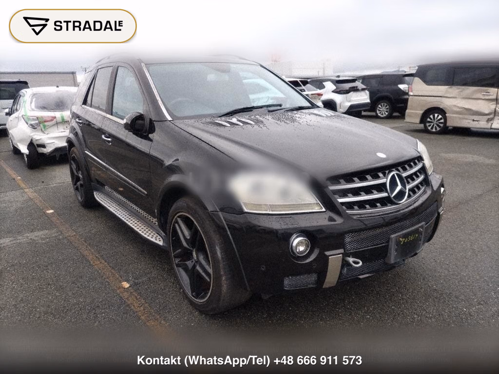 MERCEDES BENZ M-CLASS 4WD ML550 4MATIC AMG SPORTS PACKAGE 2008, aukcja z Japonii, zdjęcie 1