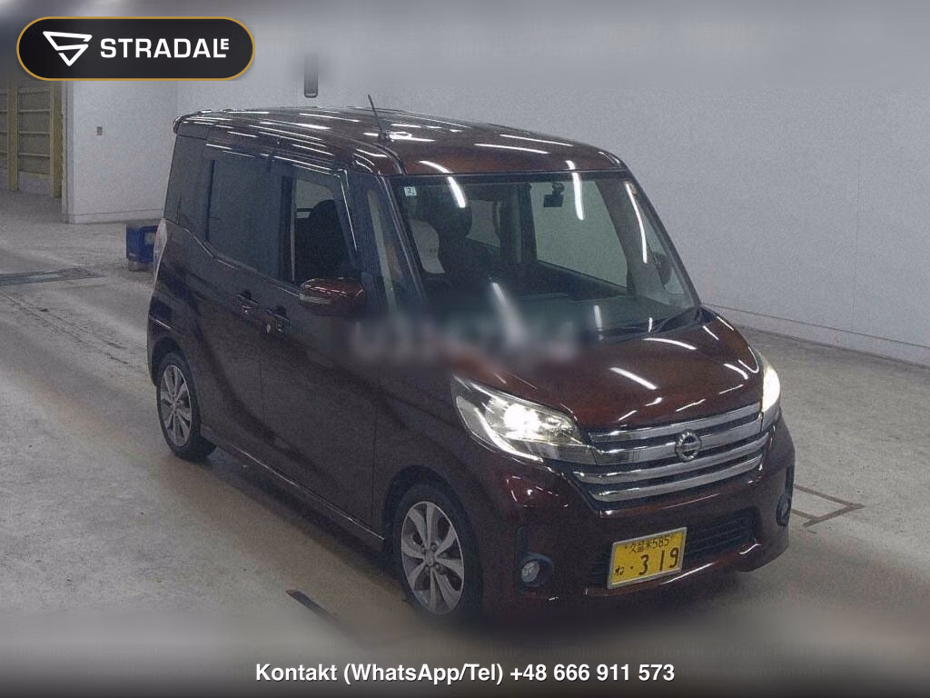NISSAN DAYZ ROOX HIGHWAY STAR X G PACKAGE 2014, aukcja z Japonii, zdjęcie 1