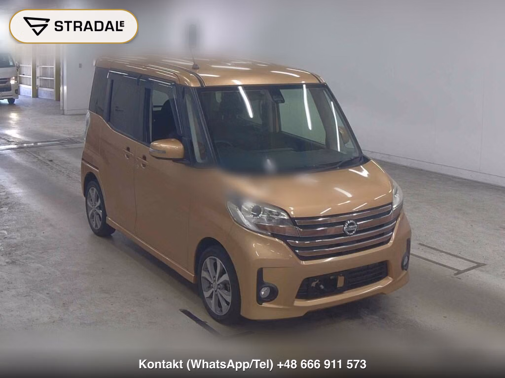 NISSAN DAYZ ROOX HIGHWAY STAR TURBO 2016, aukcja z Japonii, zdjęcie 1
