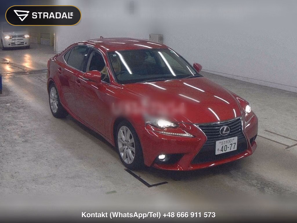 LEXUS IS 4D IS200T 2015, aukcja z Japonii, zdjęcie 1
