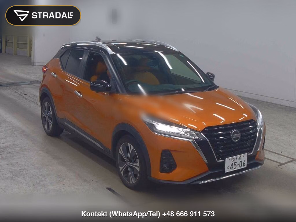 NISSAN KICKS 5D X TWO TONE INTERIOR EDITION 2021, aukcja z Japonii, zdjęcie 1