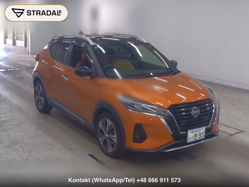 NISSAN KICKS 5D X TWO TONE INTERIOR EDITION 2021, aukcja z Japonii, zdjęcie 1