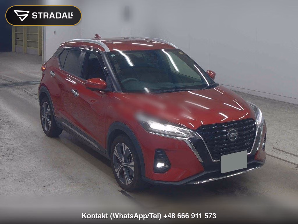 NISSAN KICKS 5D X 2021, aukcja z Japonii, zdjęcie 1