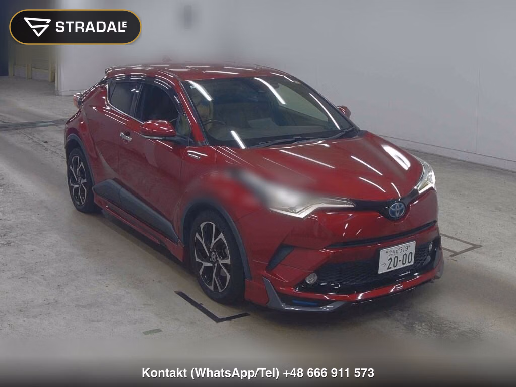 TOYOTA C-HR G LED EDITION 2018, aukcja z Japonii, zdjęcie 1