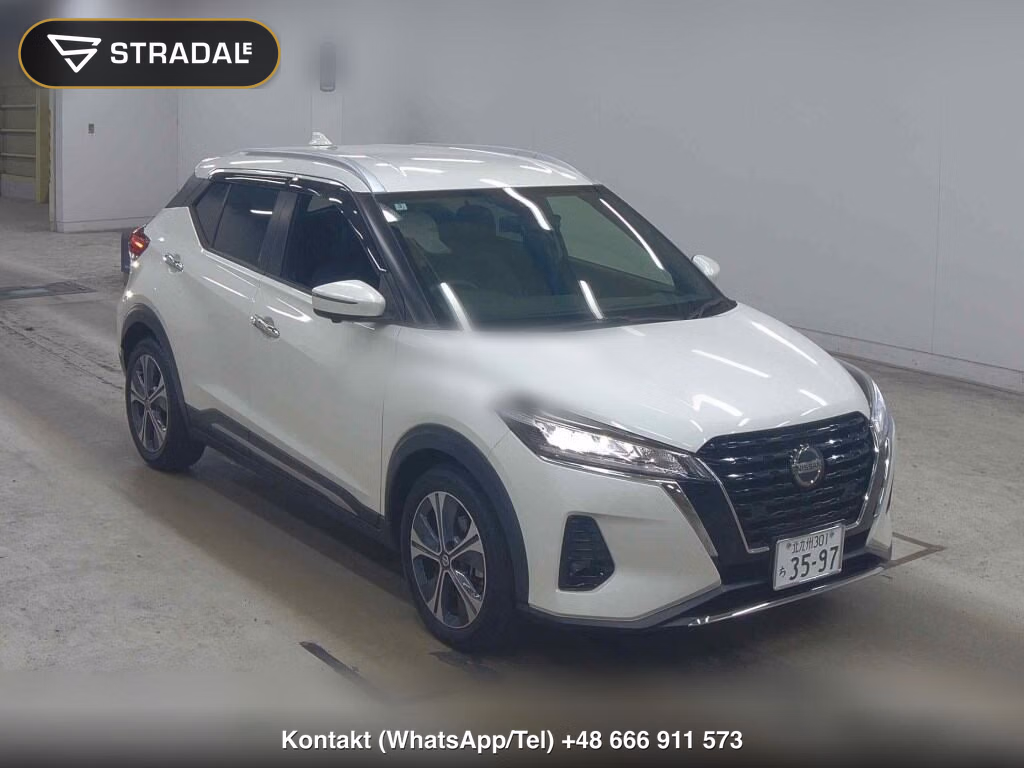 NISSAN KICKS 5D X 2022, aukcja z Japonii, zdjęcie 1