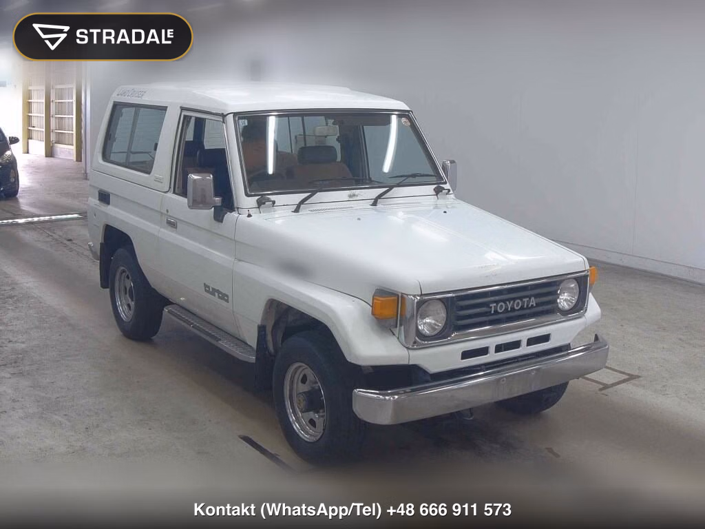 TOYOTA LAND CRUISER 70 3D 4WD LX 1989, aukcja z Japonii, zdjęcie 1