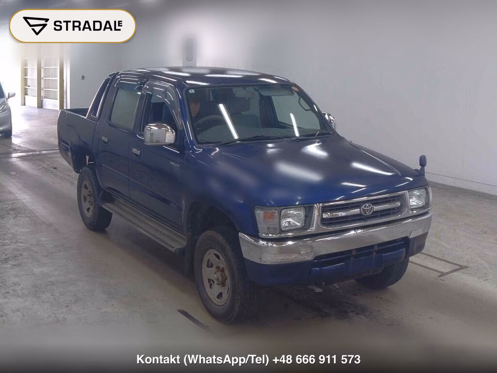 TOYOTA HILUX SPORTS PICK UP 4D 4WD DOUBLE CAB 1998, aukcja z Japonii, zdjęcie 1