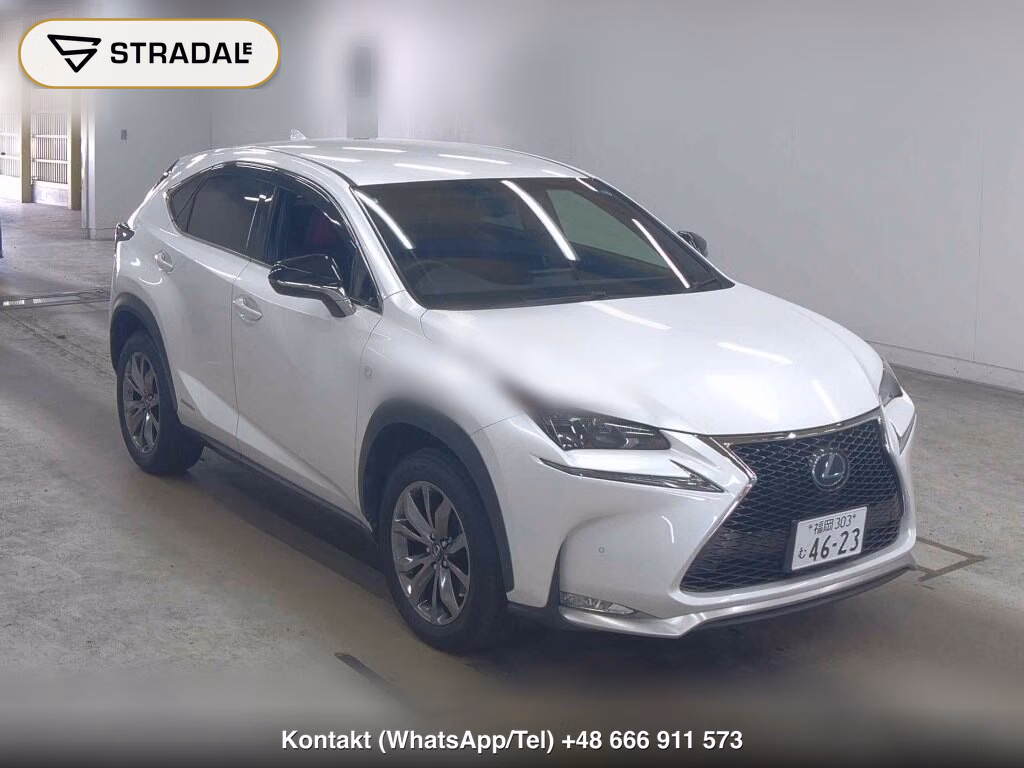 LEXUS NX NX300H F SPORT 2015, aukcja z Japonii, zdjęcie 1