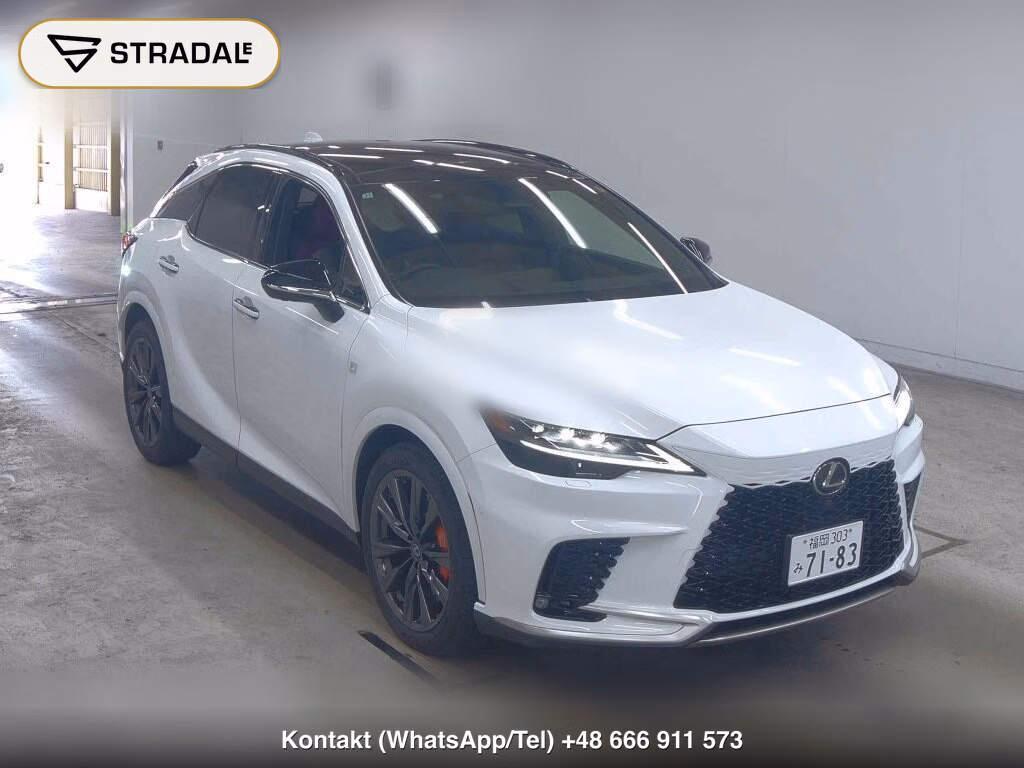 LEXUS RX 4WD F SPORT 2025, aukcja z Japonii, zdjęcie 1
