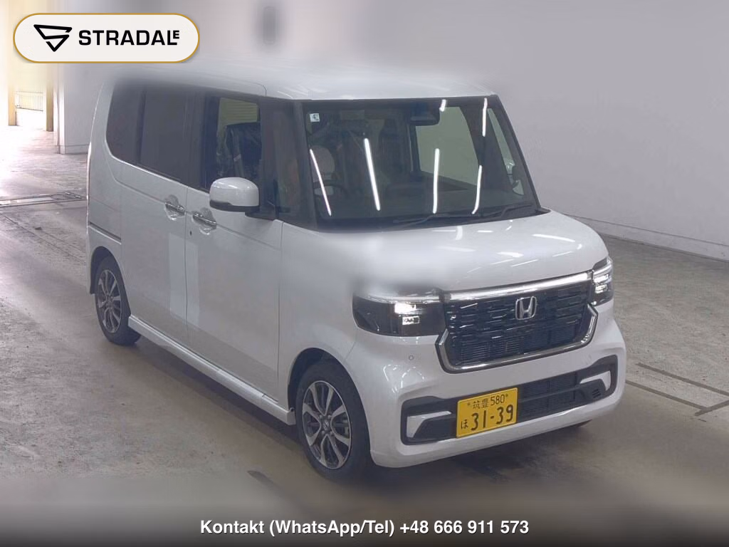 HONDA N-BOX CUSTOM BASE GRADE 2024, aukcja z Japonii, zdjęcie 1