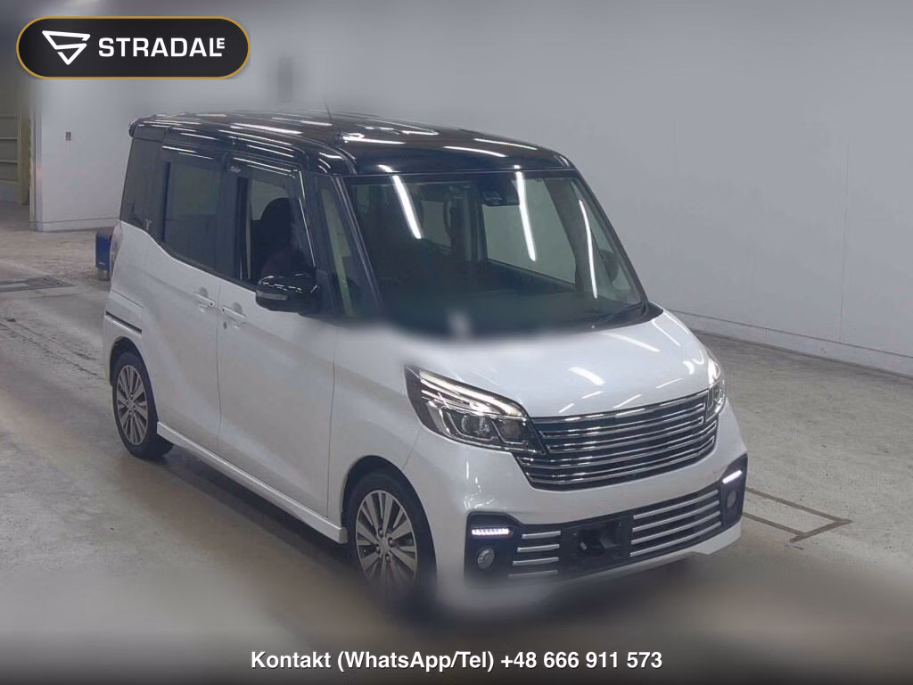 NISSAN DAYZ ROOX HIGHWAY STAR RIDER G TURBO 2017, aukcja z Japonii, zdjęcie 1