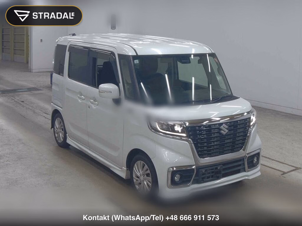 SUZUKI SPACIA CUSTOM HYBRID GS 2019, aukcja z Japonii, zdjęcie 1