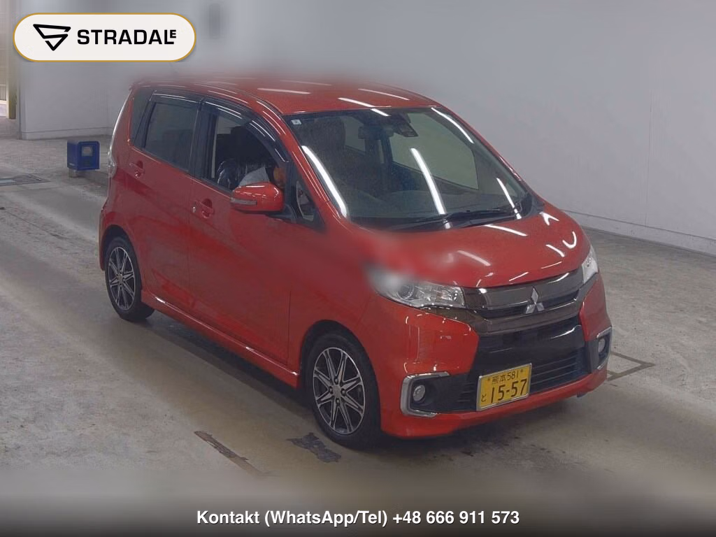 MITSUBISHI EK CUSTOM T SAFETY PACKAGE 2016, aukcja z Japonii, zdjęcie 1