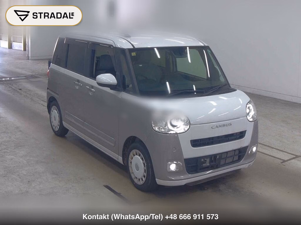 DAIHATSU MOVE CANBUS STRIPES G TURBO 2023, aukcja z Japonii, zdjęcie 1