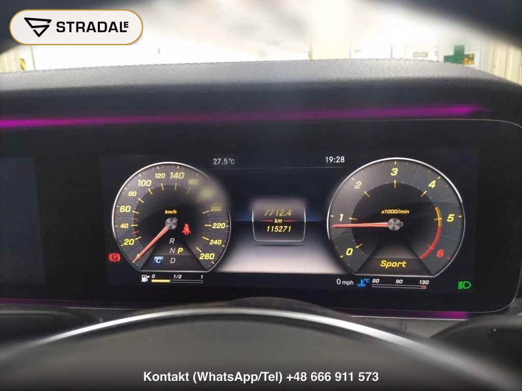 MERCEDES BENZ E-CLASS 4D E220D AVANTGARDE SPORTS, miniaturka 7