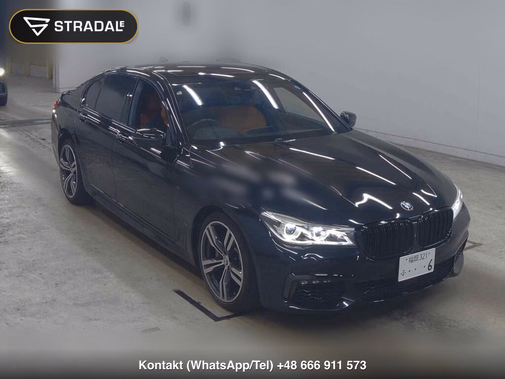 BMW 7 SERIES 750I M-SPORT 2016, aukcja z Japonii, zdjęcie 1
