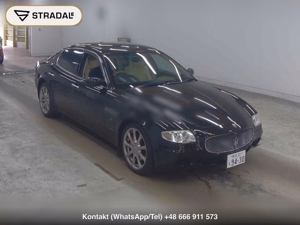 MASERATI QUATTROPORTE EXECUTIVE GT 2007, aukcja z Japonii, zdjęcie 1