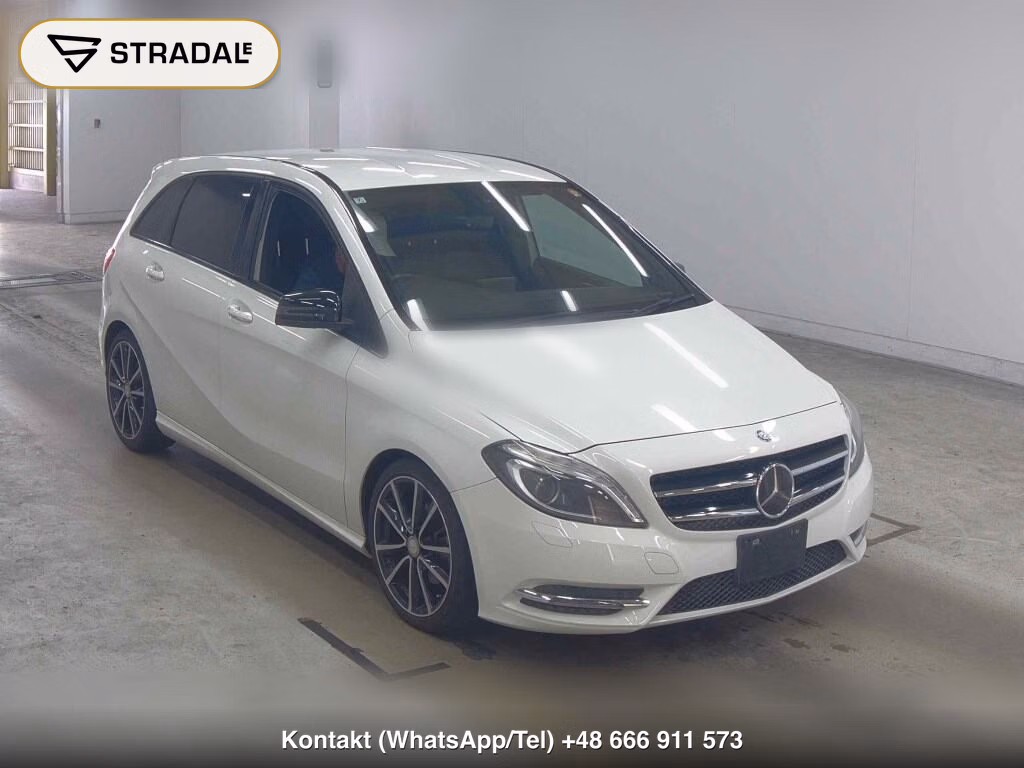 MERCEDES BENZ B-CLASS B180 SPORTS 2014, aukcja z Japonii, zdjęcie 1
