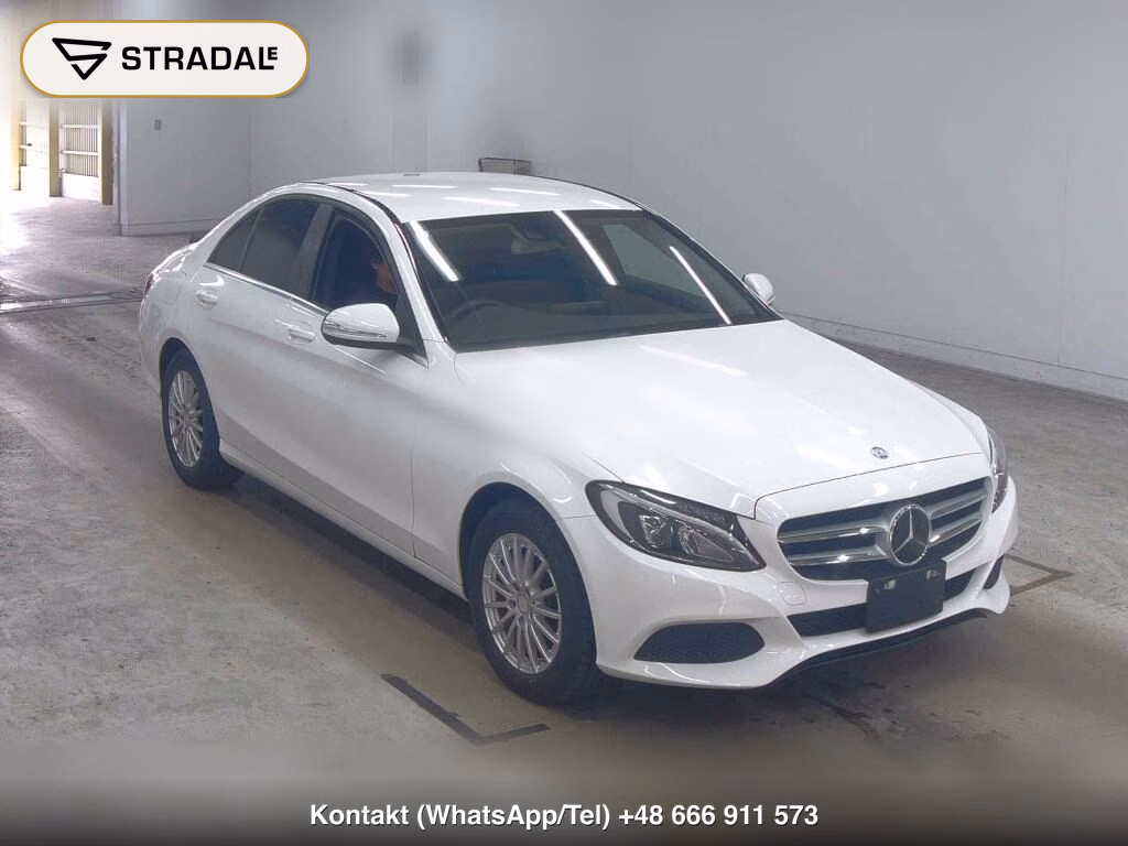 MERCEDES BENZ C-CLASS 4D C180 2014, aukcja z Japonii, zdjęcie 1