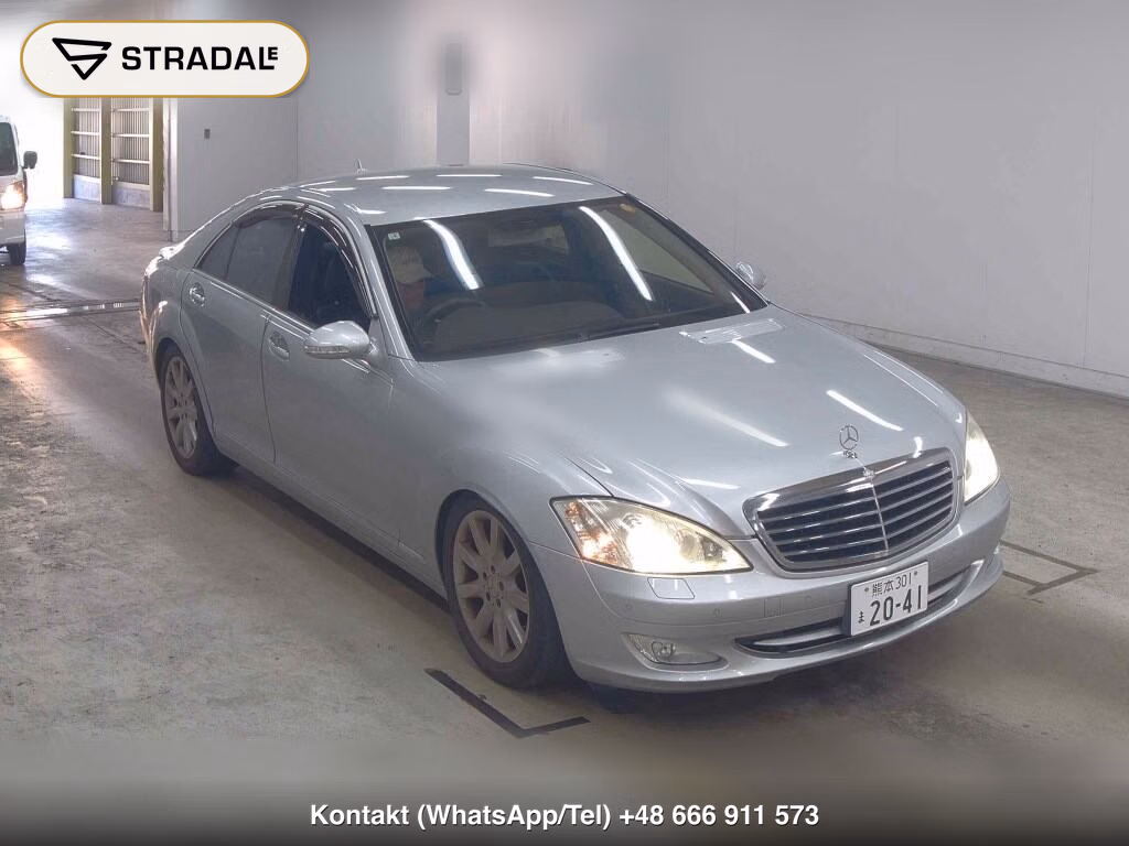 MERCEDES BENZ S-CLASS 4D 2006, aukcja z Japonii, zdjęcie 1