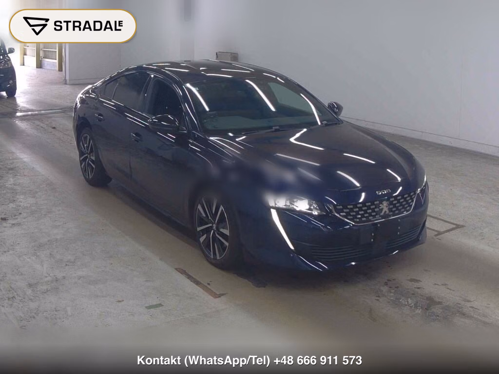 PEUGEOT 508 5D GT BLUE HDI 2019, aukcja z Japonii, zdjęcie 1