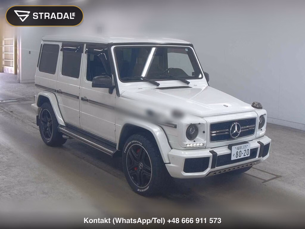 MERCEDES AMG G-CLASS 4WD G63 DISIGNO EXCLUSIVE INTERIOR PACKAGE 2014, aukcja z Japonii, zdjęcie 1
