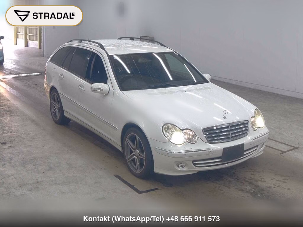 MERCEDES BENZ C-CLASS STATIONWAGON C200 KOMPRESSOR STATIONWAGON 2006, aukcja z Japonii, zdjęcie 1