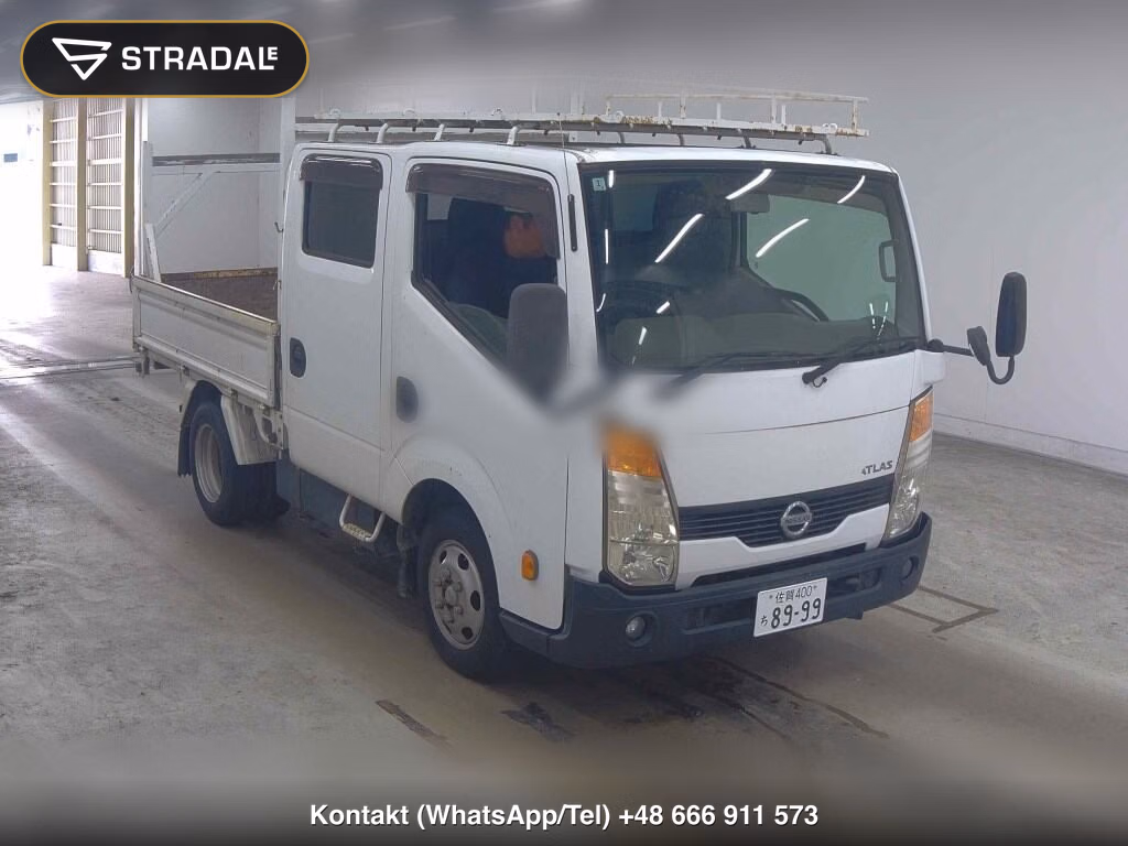 NISSAN ATLAS TRUCK W CAB FULL SUPERLOW 2011, aukcja z Japonii, zdjęcie 1