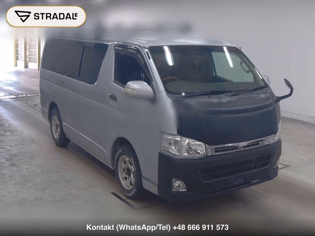 TOYOTA HIACE VAN 4D DX GL PACKAGE 2008, aukcja z Japonii, zdjęcie 1